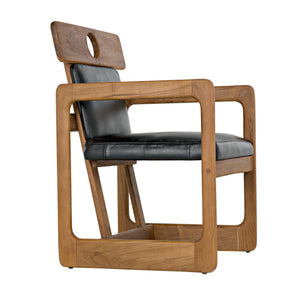 Buraco Arm Chair, Teak-Noir Furniture-Blue Hand Home