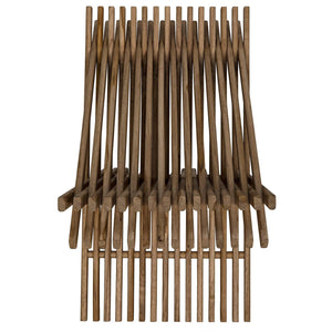 Dede Stool, Teak-Noir Furniture-Blue Hand Home