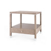 Villa & House - Alessandra 1-drawer Side Table, Taupe Gray-Bungalow 5-Blue Hand Home