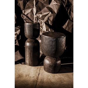 Kudoro Side Table, Large-Noir Furniture-Blue Hand Home