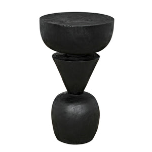 Nogozi Side Table-Noir Furniture-Blue Hand Home