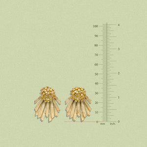 Buttercup Burst Studs-Susan Shaw Jewelry-Blue Hand Home