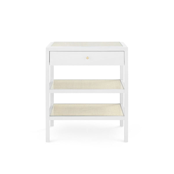 Villa & House - Caanan 1-drawer Side Table, White-Bungalow 5-Blue Hand Home