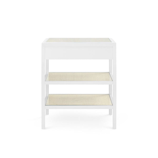 Villa & House - Caanan 1-drawer Side Table, White-Bungalow 5-Blue Hand Home