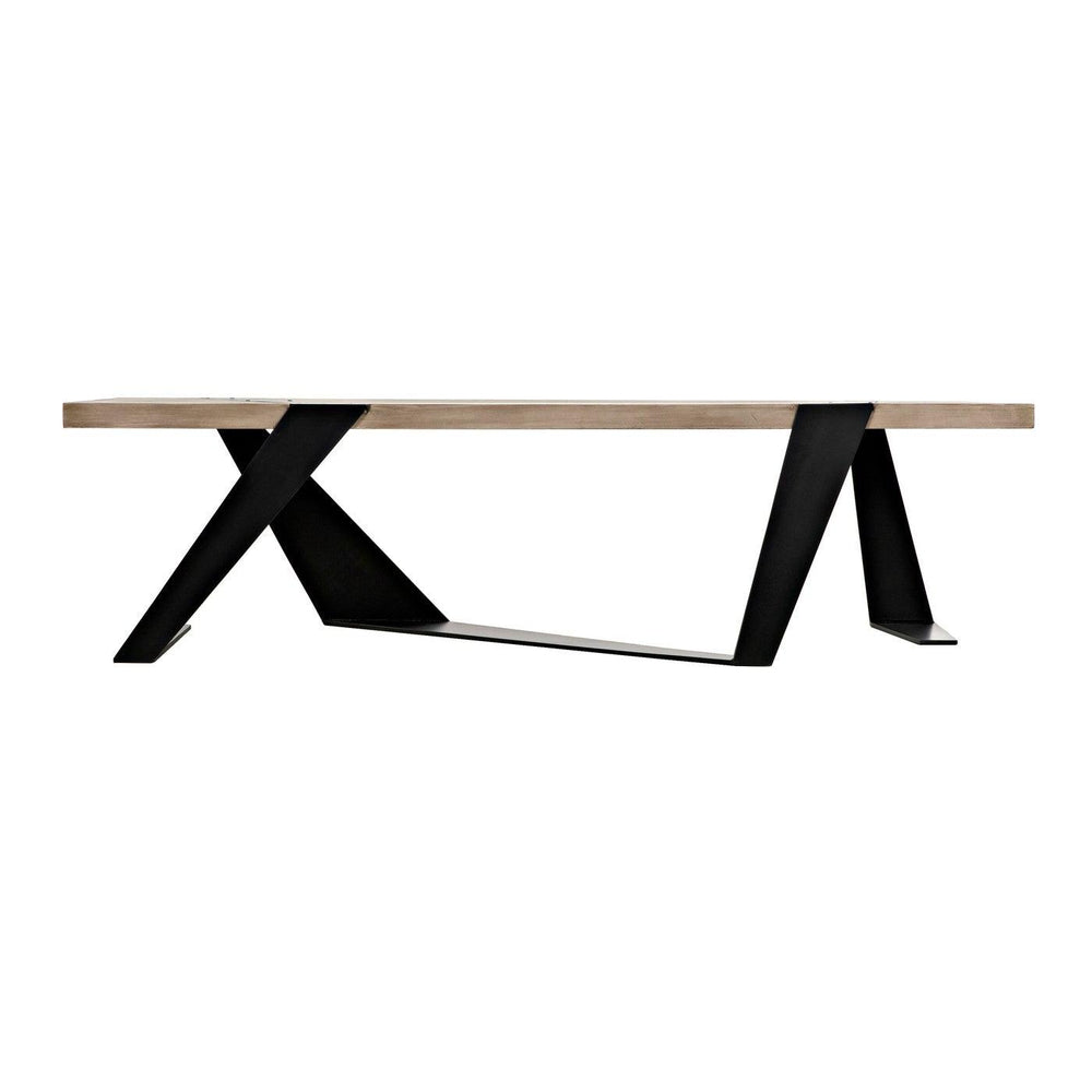 Mamba Coffee Table, Alder/Steel Base-CFC Furniture-Blue Hand Home