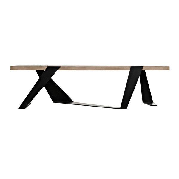 Mamba Coffee Table, Alder/Steel Base-CFC Furniture-Blue Hand Home