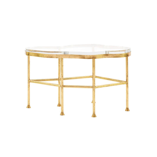 Villa & House - Cristal Coffee Table, Gold-Bungalow 5-Blue Hand Home