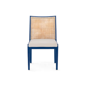 Villa & House - Ernest Side Chair, Navy Blue-Bungalow 5-Blue Hand Home