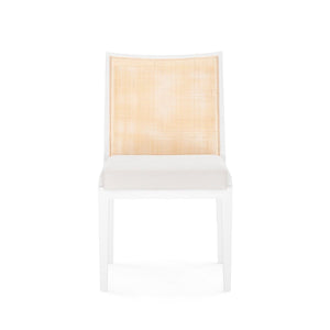 Villa & House - Ernest Side Chair, White-Bungalow 5-Blue Hand Home