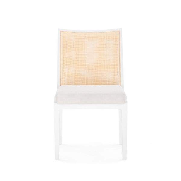 Villa & House - Ernest Side Chair, White-Bungalow 5-Blue Hand Home