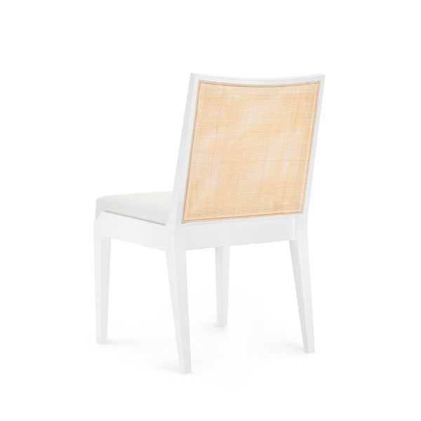 Villa & House - Ernest Side Chair, White-Bungalow 5-Blue Hand Home