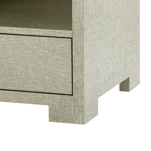 Villa & House - Fedor 2-Drawer Side Table, Moss Gray Tweed-Bungalow 5-Blue Hand Home