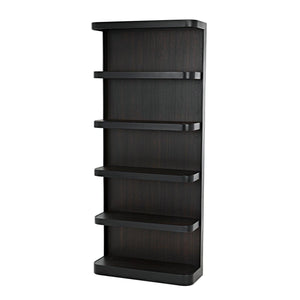 Noir Dido Bookcase, Black Metal-Noir Furniture-Blue Hand Home