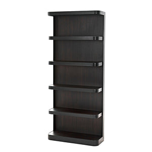Noir Dido Bookcase, Black Metal-Noir Furniture-Blue Hand Home