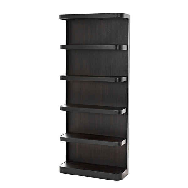 Noir Dido Bookcase, Black Metal-Noir Furniture-Blue Hand Home