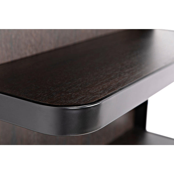 Noir Dido Bookcase, Black Metal-Noir Furniture-Blue Hand Home