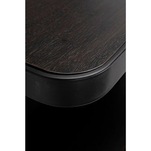 Noir Dido Bookcase, Black Metal-Noir Furniture-Blue Hand Home