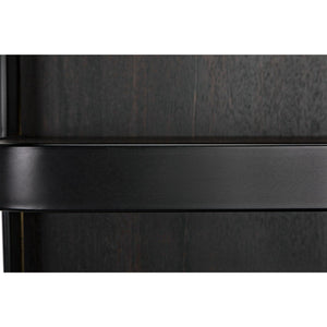 Noir Dido Bookcase, Black Metal-Noir Furniture-Blue Hand Home