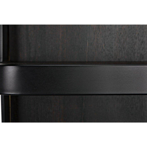 Noir Dido Bookcase, Black Metal-Noir Furniture-Blue Hand Home