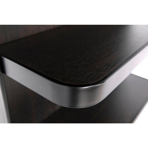 Noir Dido Bookcase, Black Metal-Noir Furniture-Blue Hand Home