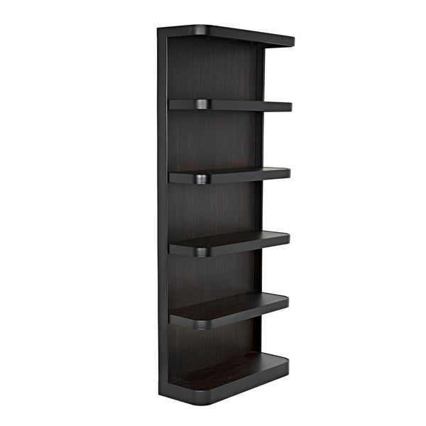 Noir Dido Bookcase, Black Metal-Noir Furniture-Blue Hand Home