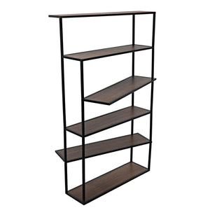 Verso Bookcase-Noir Furniture-Blue Hand Home