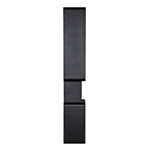 Larra Bookcase-Noir Furniture-Blue Hand Home