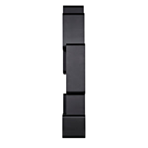 Larra Bookcase-Noir Furniture-Blue Hand Home