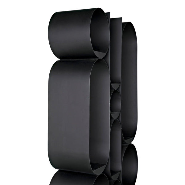 Letty Bookcase-Noir Furniture-Blue Hand Home