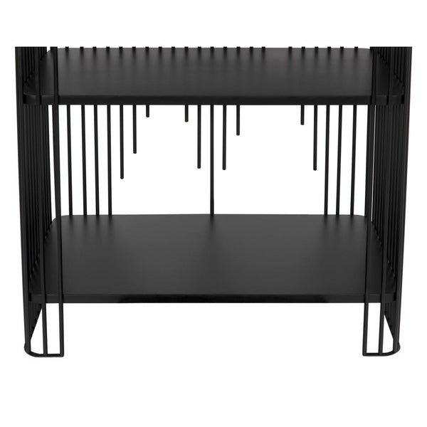Mila Bookcase-Noir Furniture-Blue Hand Home