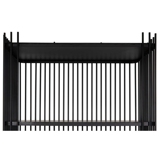 Mila Bookcase-Noir Furniture-Blue Hand Home
