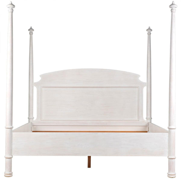Noir Douglas Bed White Washed-Noir Furniture-Blue Hand Home