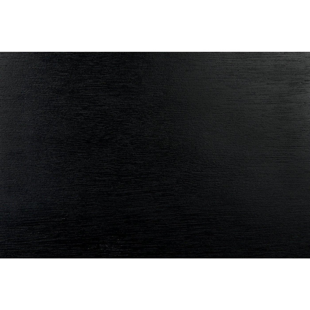 Noir Brancusi Bed, Queen, Hand Rubbed Black-Noir Furniture-Blue Hand Home