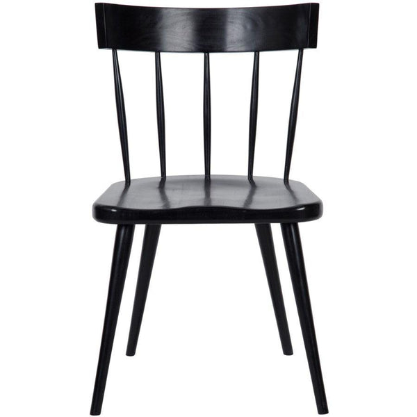 Noir Furniture Esme Chair, Hand Rubbed Black-Noir Furniture-Blue Hand Home