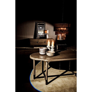 Noir Furniture Kerouac Chair, Distressed Black-Noir Furniture-Blue Hand Home