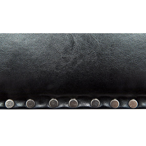 Noir Furniture Kerouac Chair, Distressed Black-Noir Furniture-Blue Hand Home