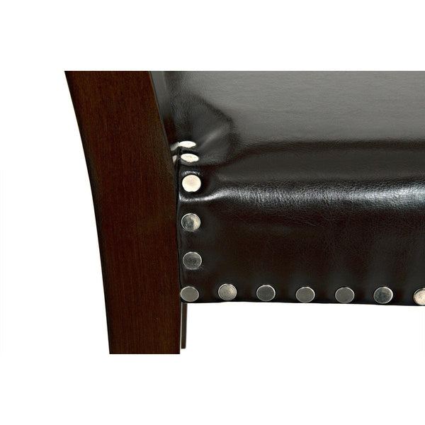 Noir Furniture Kerouac Chair, Distressed Brown-Noir Furniture-Blue Hand Home