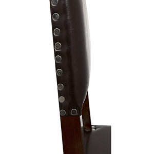 Noir Furniture Kerouac Chair, Distressed Brown-Noir Furniture-Blue Hand Home