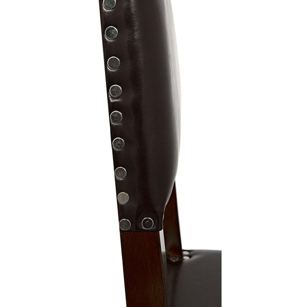 Noir Furniture Kerouac Chair, Distressed Brown-Noir Furniture-Blue Hand Home