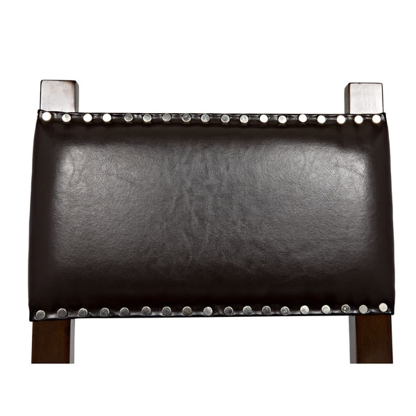 Noir Furniture Kerouac Chair, Distressed Brown-Noir Furniture-Blue Hand Home