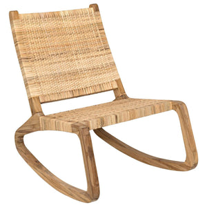 Noir Furniture Las Palmas Chair, Teak-Noir Furniture-Blue Hand Home