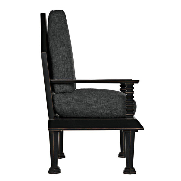 Resurrection Chair w/US Made Cushions-Noir Furniture-Blue Hand Home