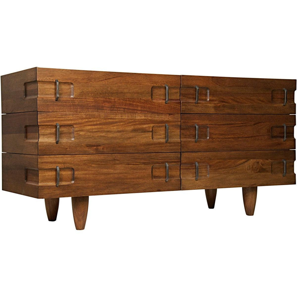 Noir David Sideboard, Dark Walnut-Noir Furniture-Blue Hand Home