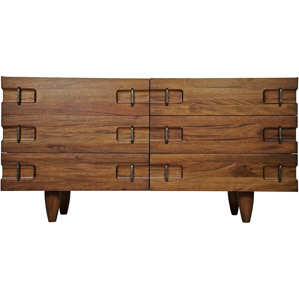 Noir David Sideboard, Dark Walnut-Noir Furniture-Blue Hand Home