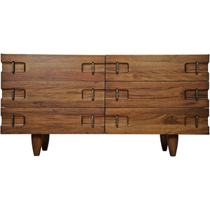 Noir David Sideboard, Dark Walnut-Noir Furniture-Blue Hand Home