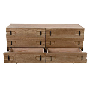 Noir David Sideboard, Washed Walnut-Noir Furniture-Blue Hand Home