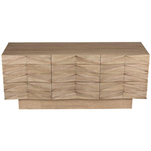 Noir Furniture Drake Sideboard, Washed Walnut-Noir Furniture-Blue Hand Home