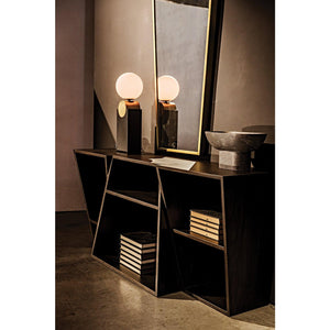 Fatal Sideboard, Ebony Walnut-Noir Furniture-Blue Hand Home