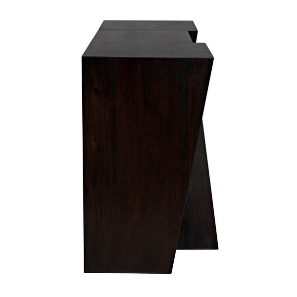 Fatal Sideboard, Ebony Walnut-Noir Furniture-Blue Hand Home