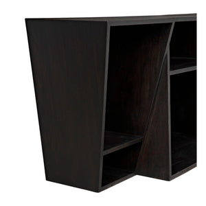 Fatal Sideboard, Ebony Walnut-Noir Furniture-Blue Hand Home